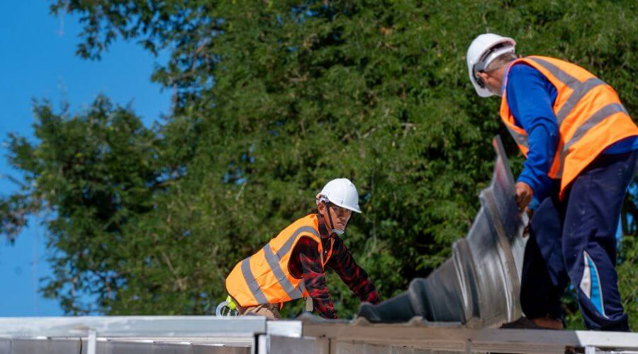 Professional metal roof installation in Sedan, NM